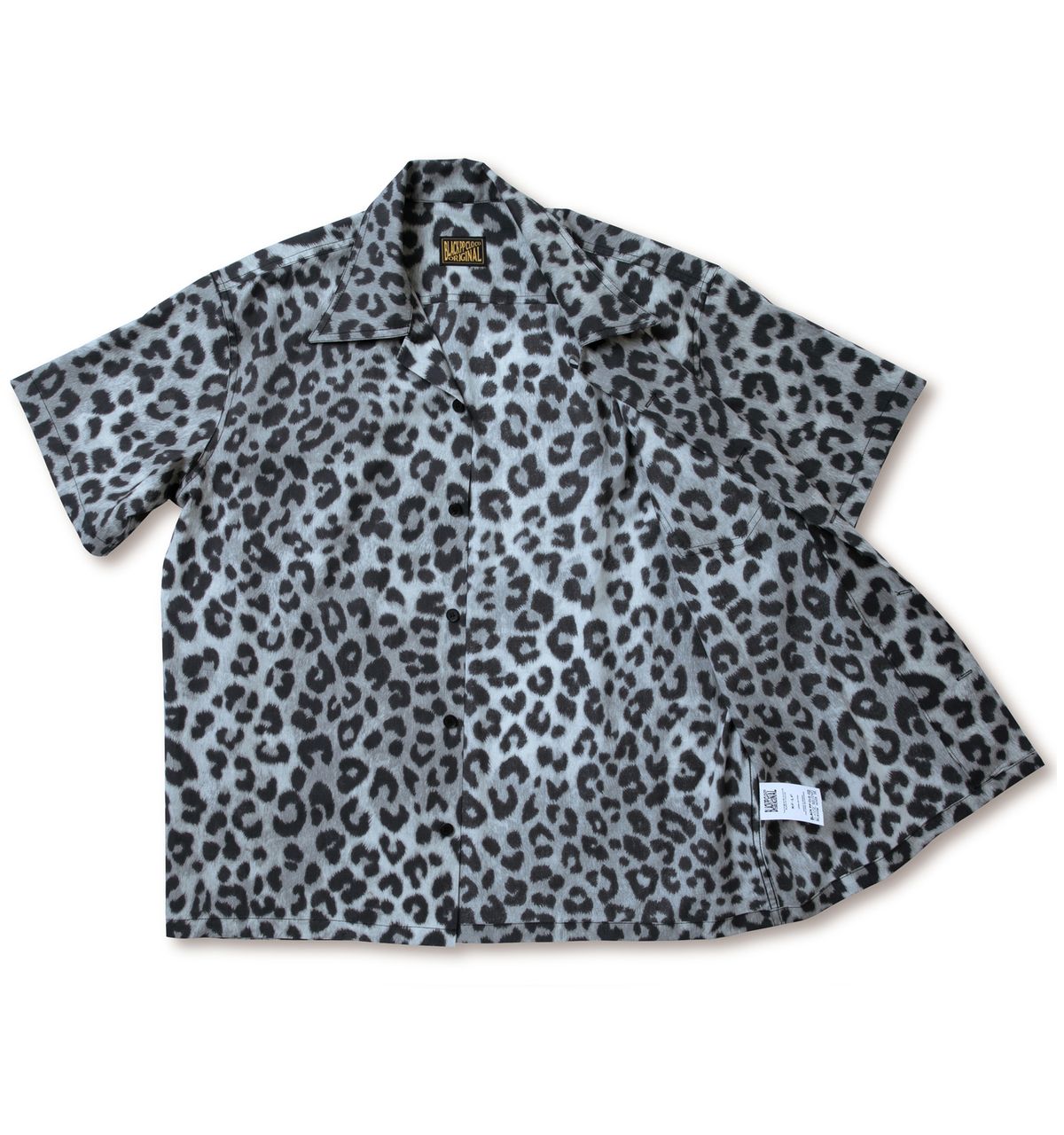 블랙피피(BLACKPP) BLACK PP Leopard Open Collar Shirt