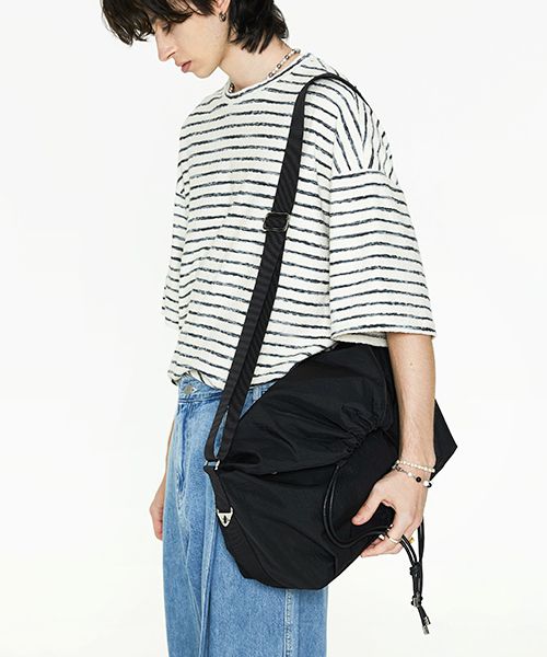 MIM The Wardrobe] Monta Denim Messenger Bag • Millie Style Store