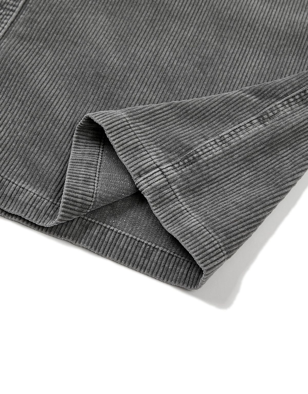 엠엠엘지(MMLG) WASHED CORDUROY SHIRT (GREY)