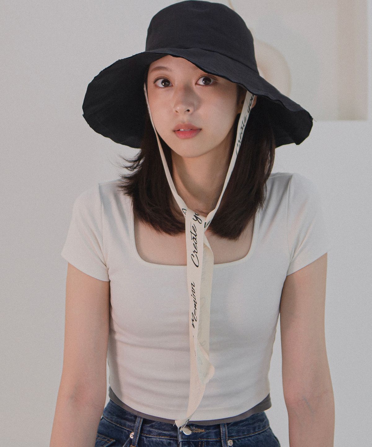 소다몬(SODAMON) 미민 말리 버킷 면벙거지 2colors