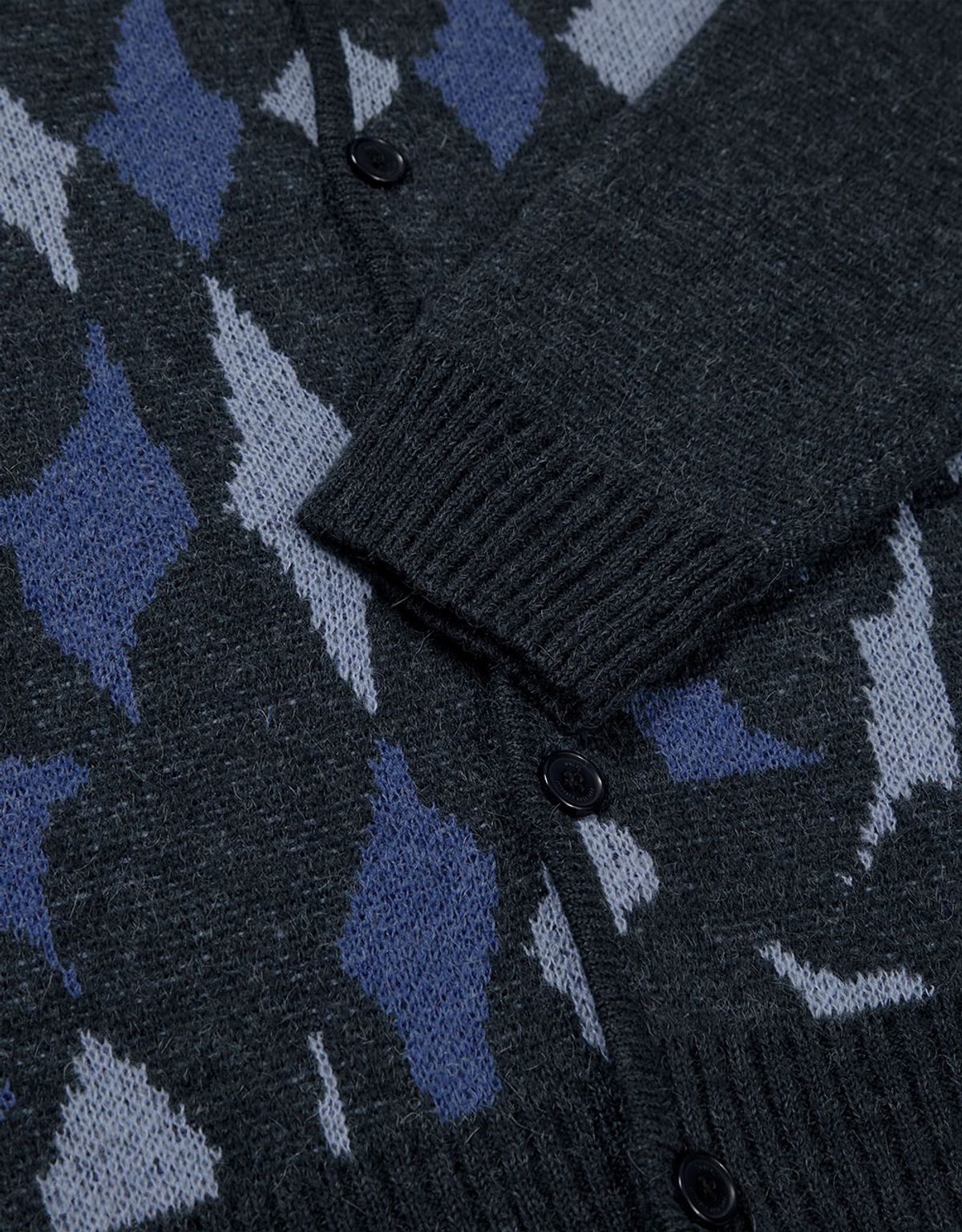 엠엠엘지(MMLG) [Mmlg] TWIST UNION CARDIGAN (BLUE)