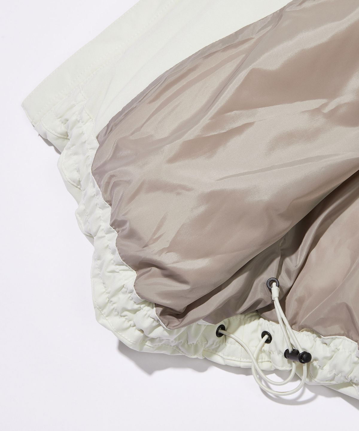 셀피쉬(SELFISH) 굿웰론 숏패딩 (IVORY) (S233JP01)