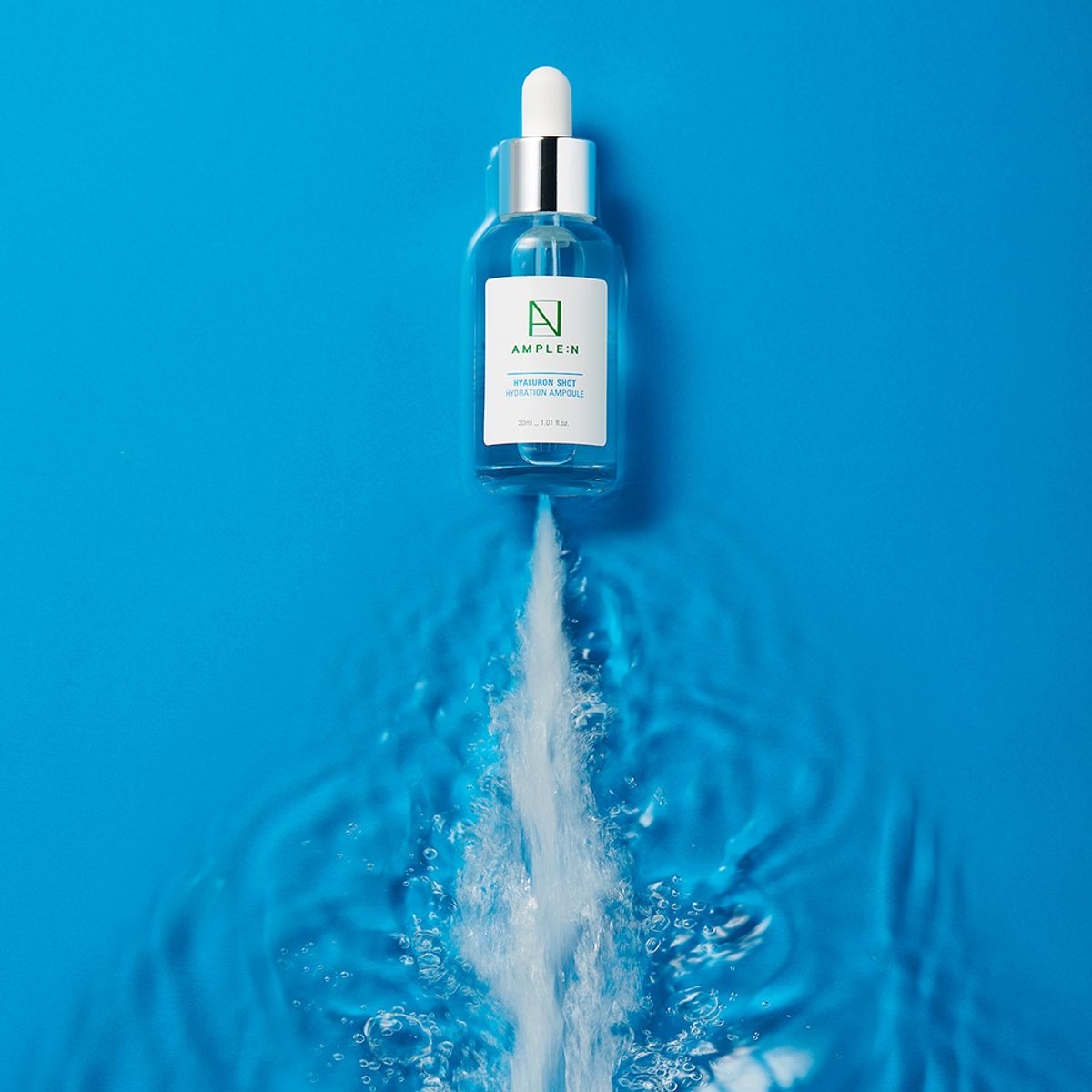 앰플엔(AMPLEN) 히알루론샷 수분 앰플 30ml