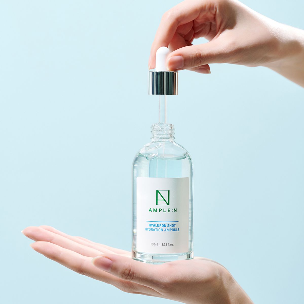 앰플엔(AMPLEN) 히알루론샷 수분 앰플 30ml