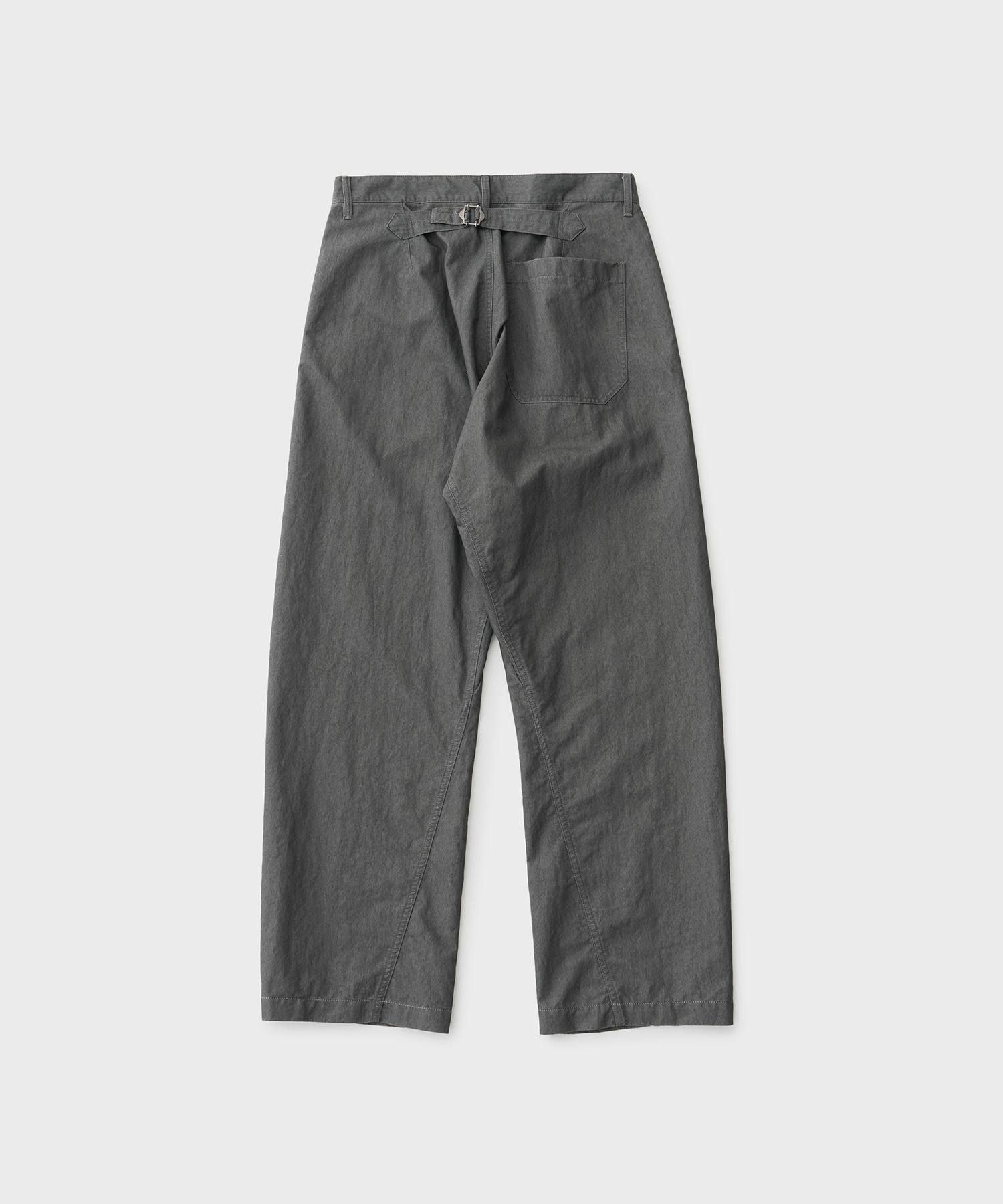 MUSINSA公式 | ANOTHER OFFICE Calm Curved Pants (Peppercorn)