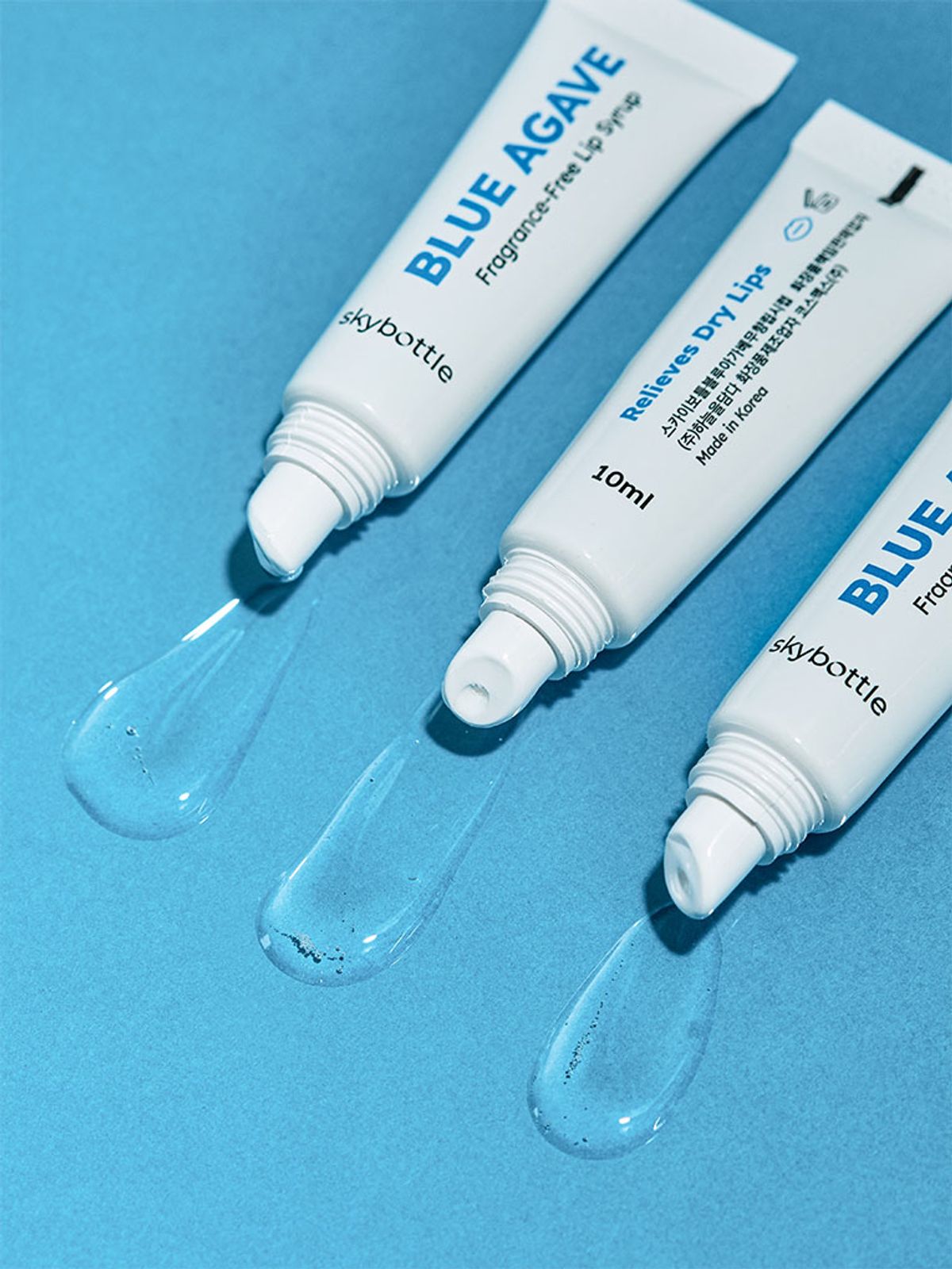 스카이보틀(SKYBOTTLE) 블루아가베 무향 립 시럽 10ml