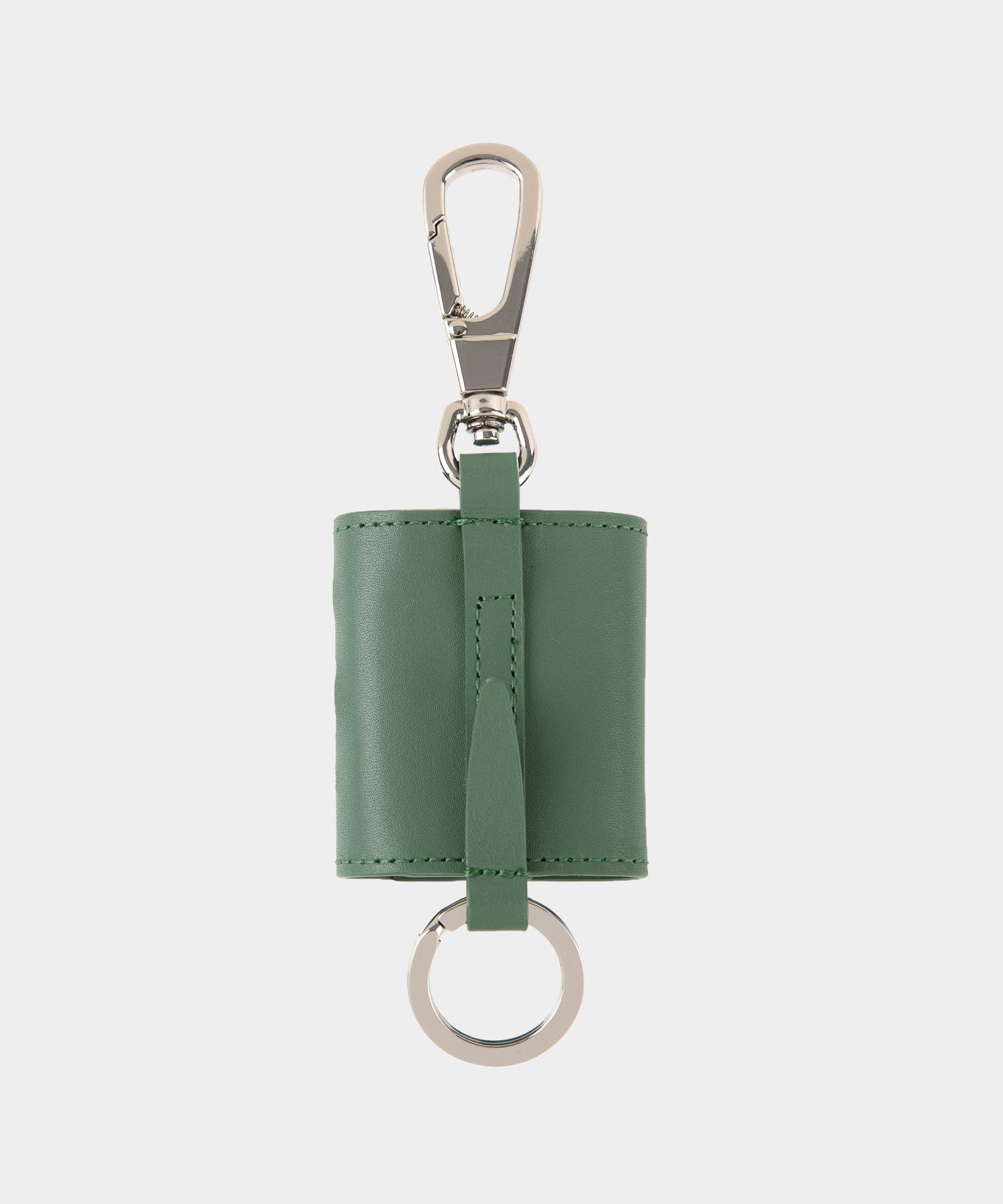 ★SATUR★ Setter Keyring Leather AirPods Case Mud Gray MUSINSA | SATUR Satur Keyring Leather AirPods Case Mud Gray