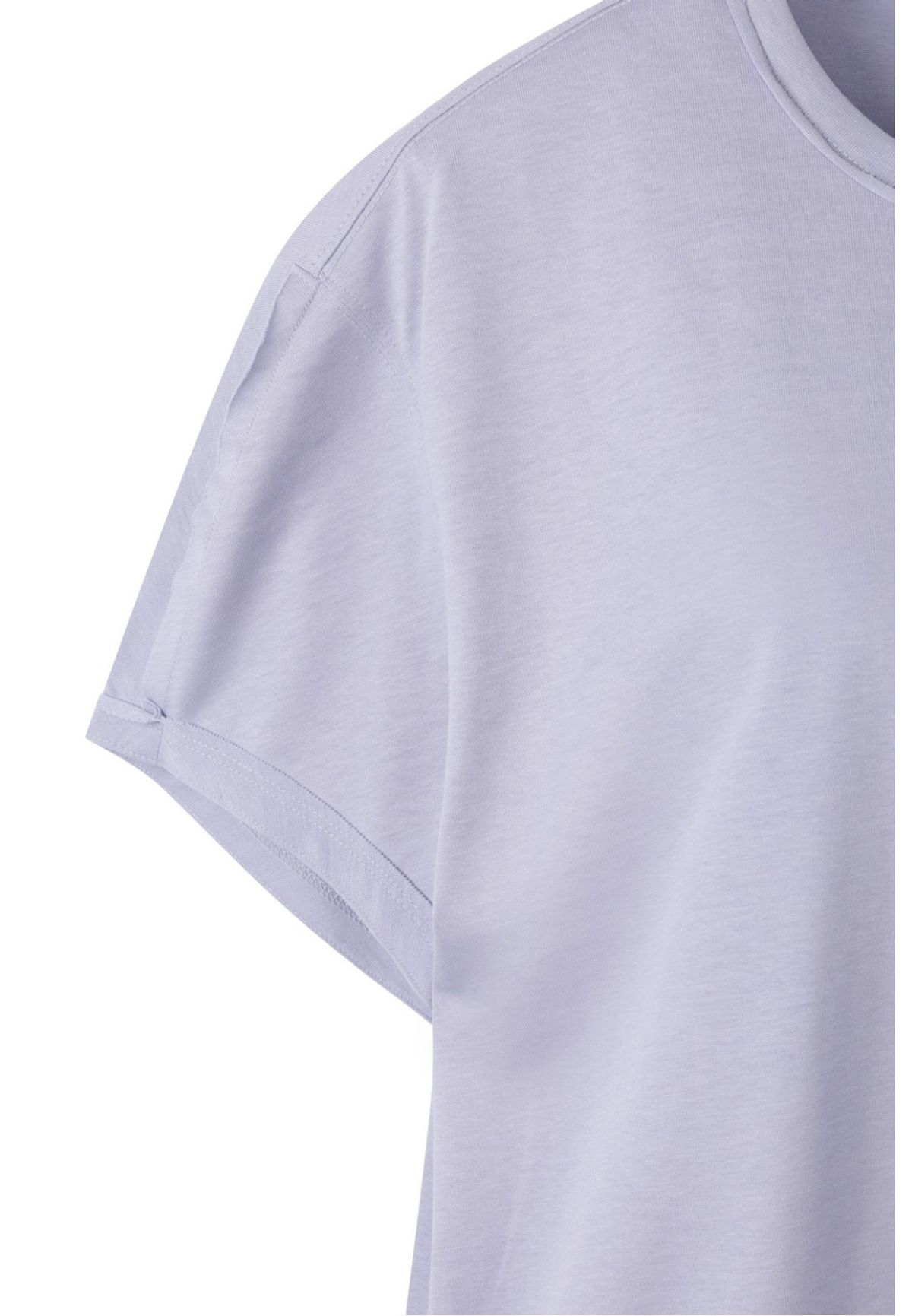 래코드(RECODE) Patchwork Crop Shirring T-shirt_RJTAM23706PPX