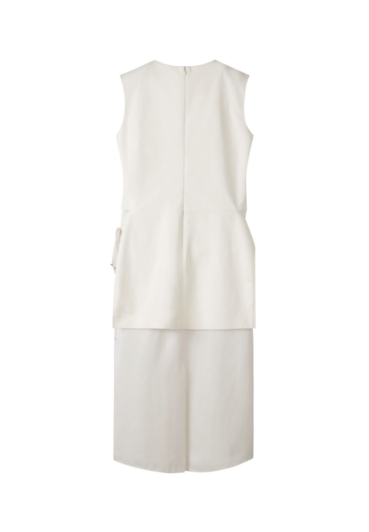 래코드(RECODE) Two Wings Leather Dress_R0DAS23005IVX