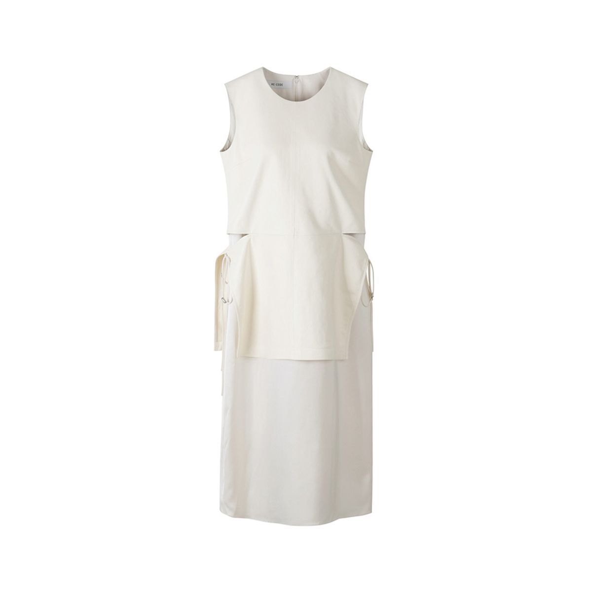 래코드(RECODE) Two Wings Leather Dress_R0DAS23005IVX