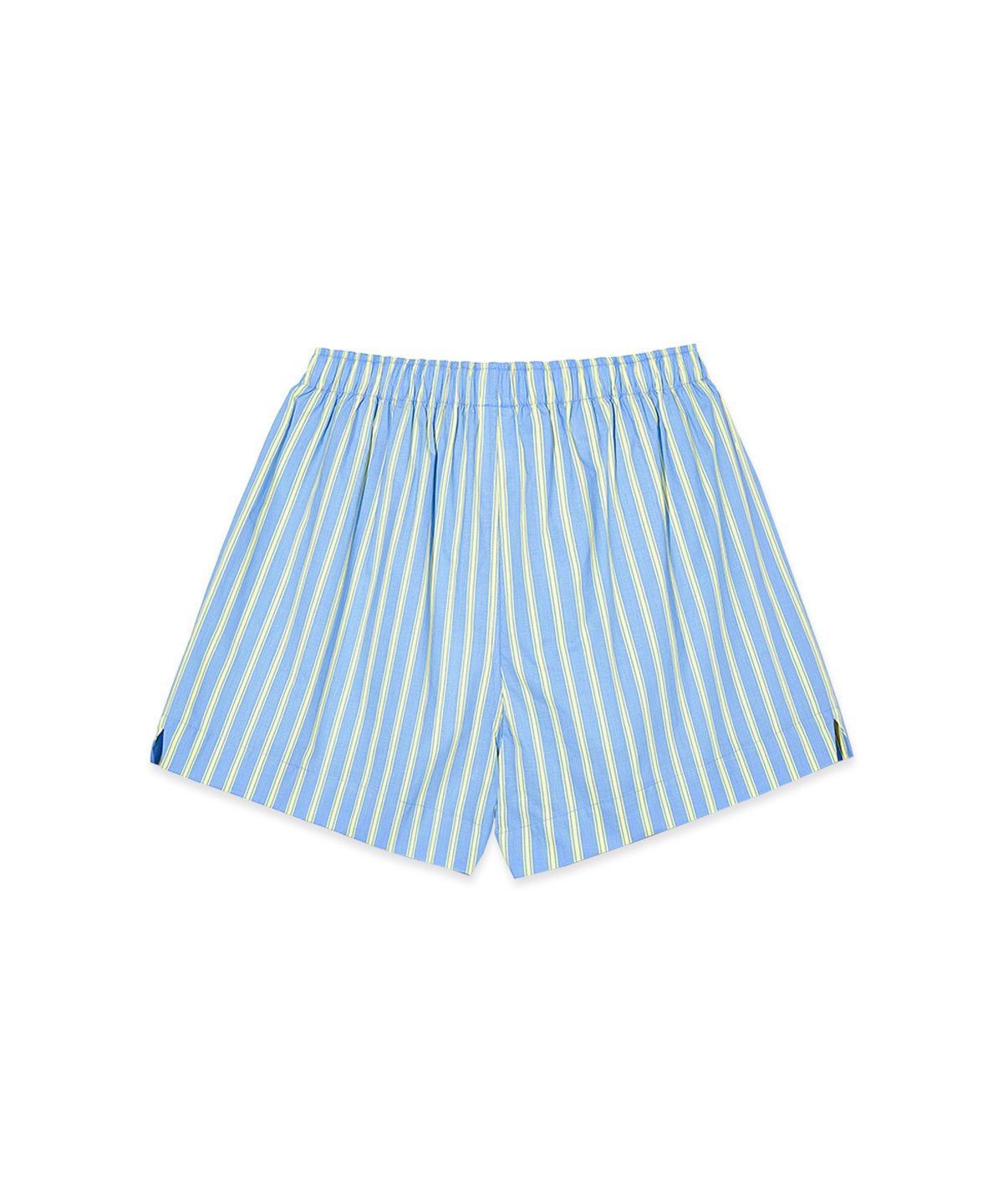 스내피커들(SNAPPY CUDDLE) Chilling Stripe Shorts (Blue)