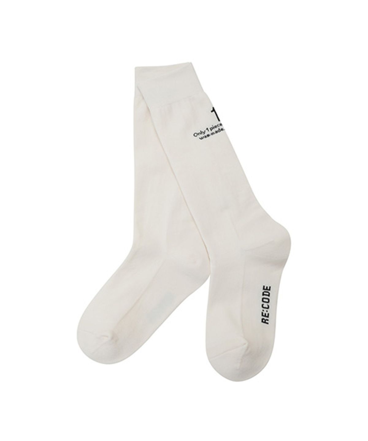 래코드(RECODE) Concept Logo Socks_RYAAM23813IVX