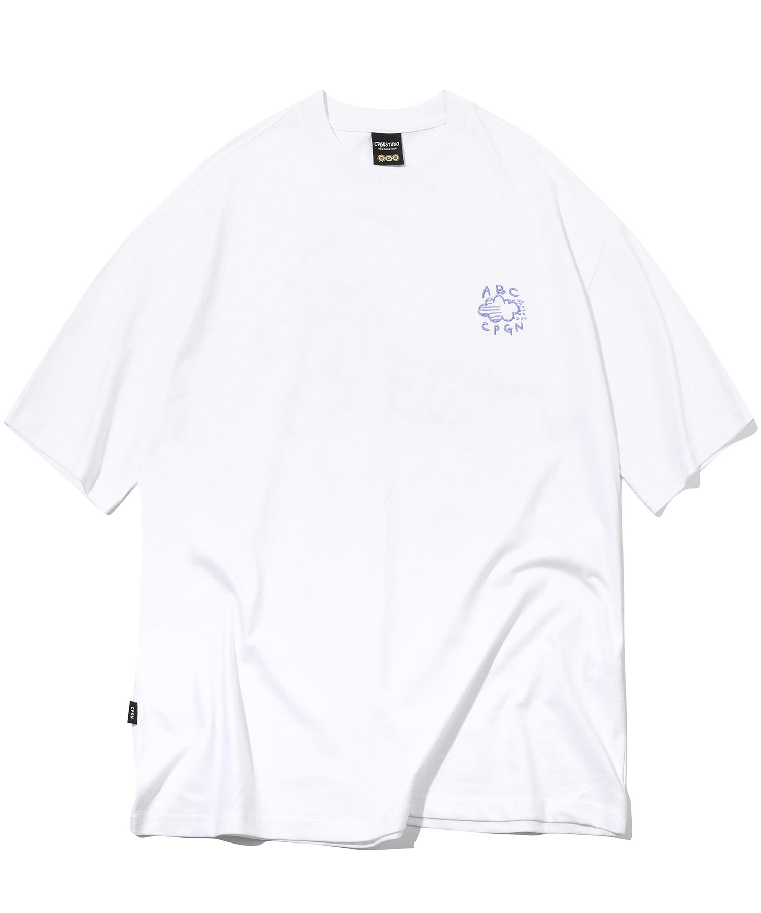 MUSINSA | CPGN STUDIO ABC CAT Embroidery Short Sleeve T