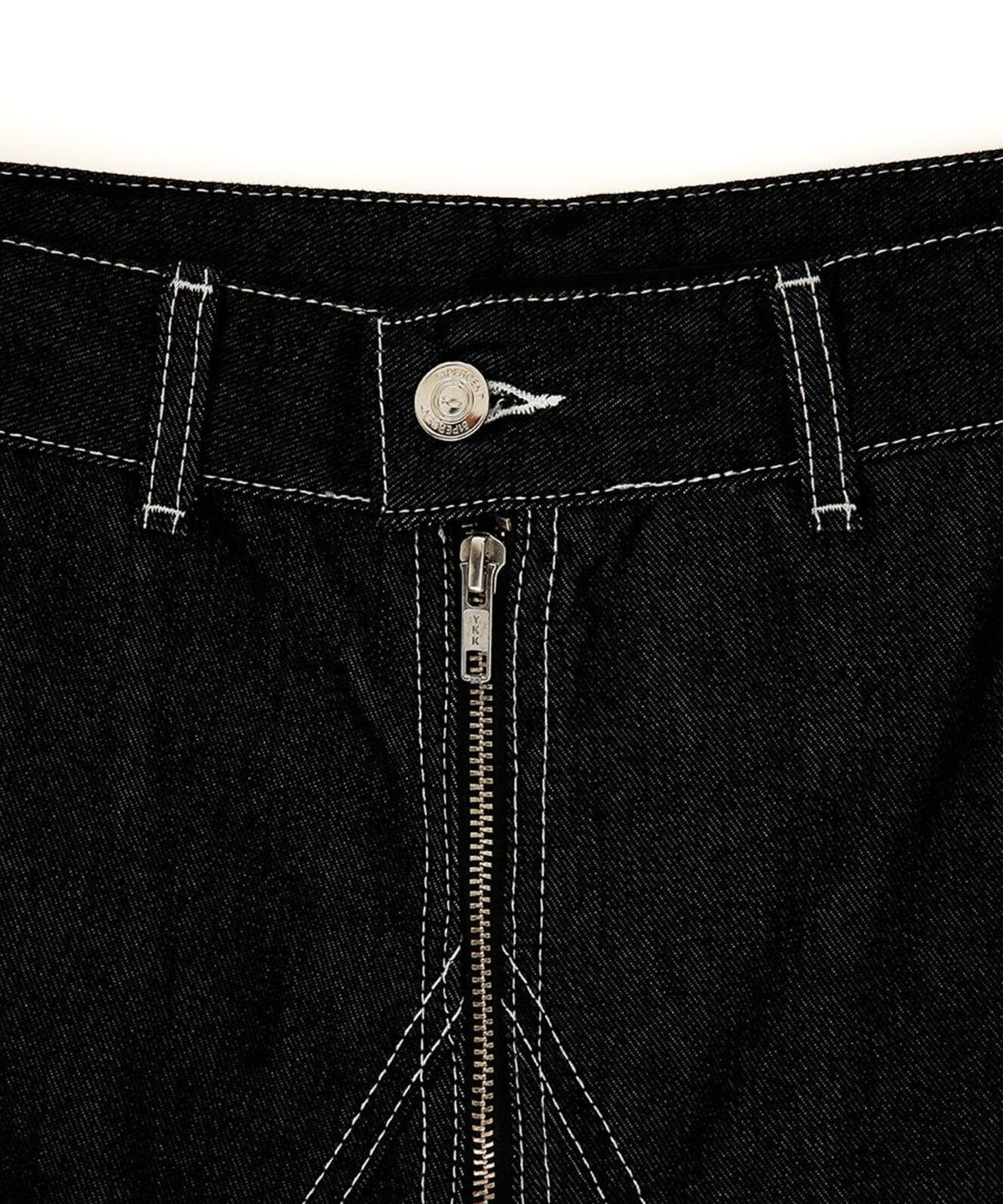 51퍼센트(51PERCENT) Tunnel lining short pants Denim - Black