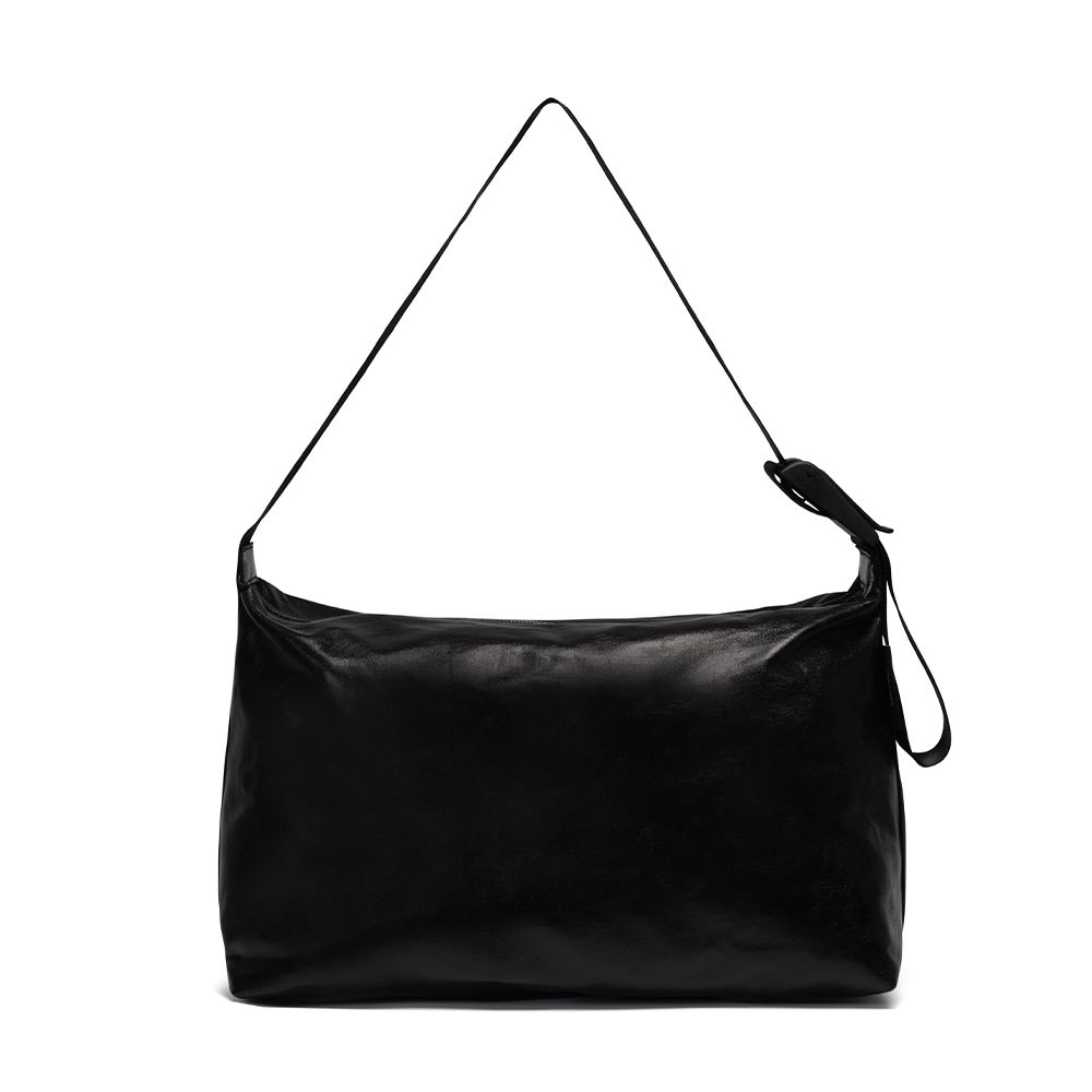 MUSINSA | fennec M FABRIC HOBO BAG - BLACK