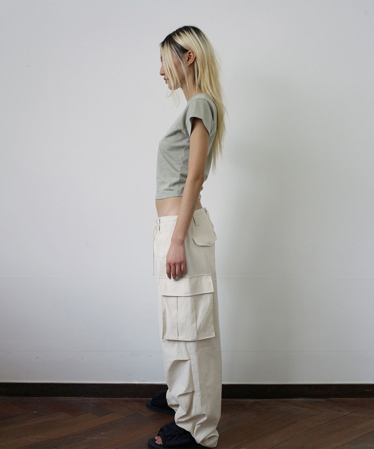 에스이오(s/e/o) COTTON M-65 PANTS CREAM