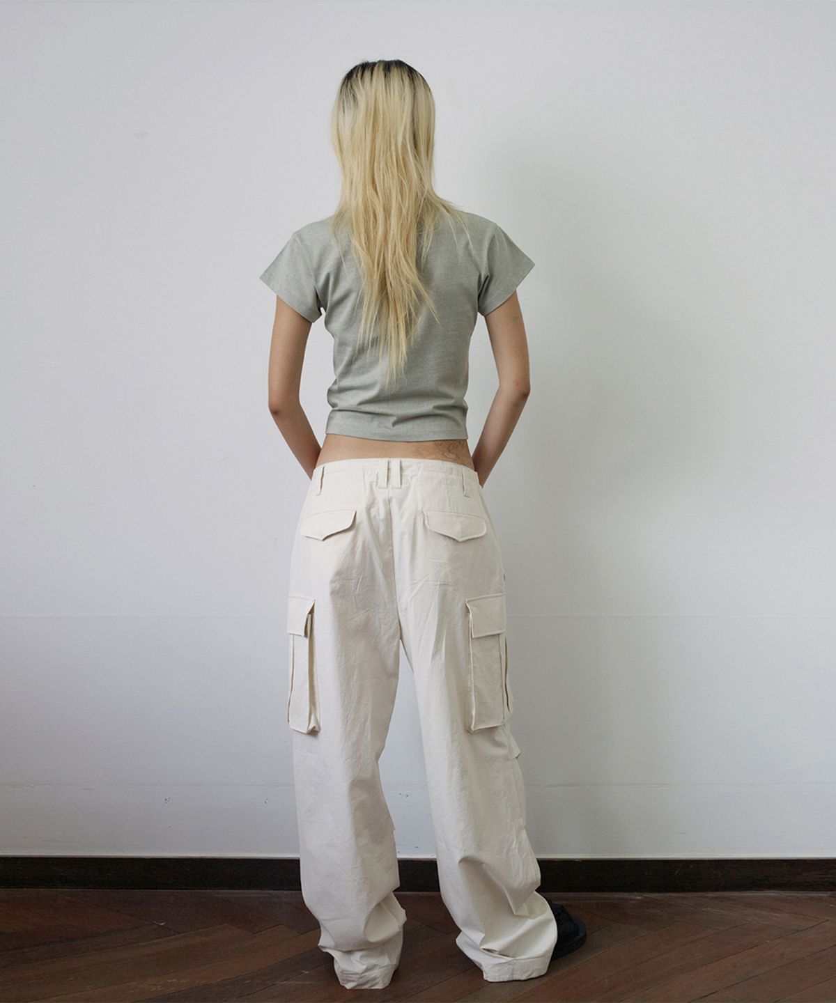 에스이오(s/e/o) COTTON M-65 PANTS CREAM
