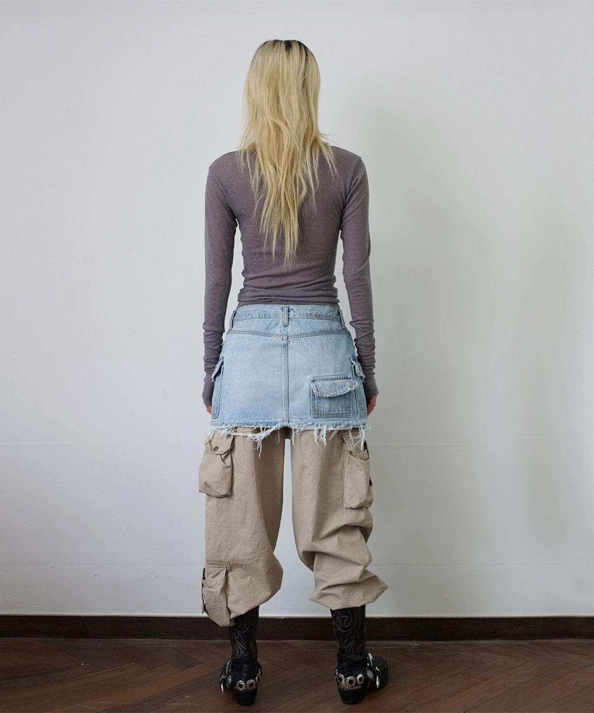 에스이오(s/e/o) WASHED CARGO PANTS BEIGE