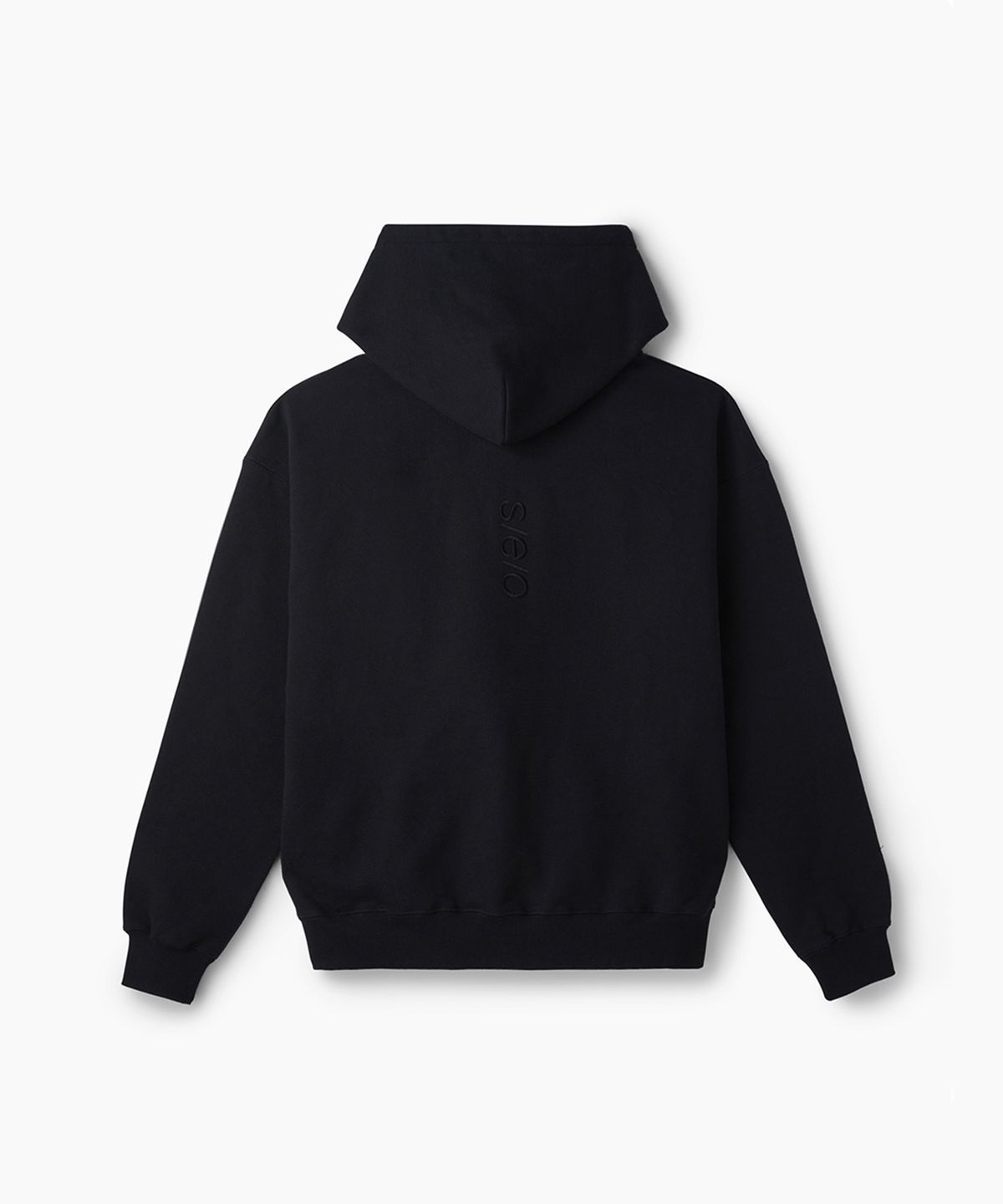 에스이오(s/e/o) LOGO HOODIE BLACK