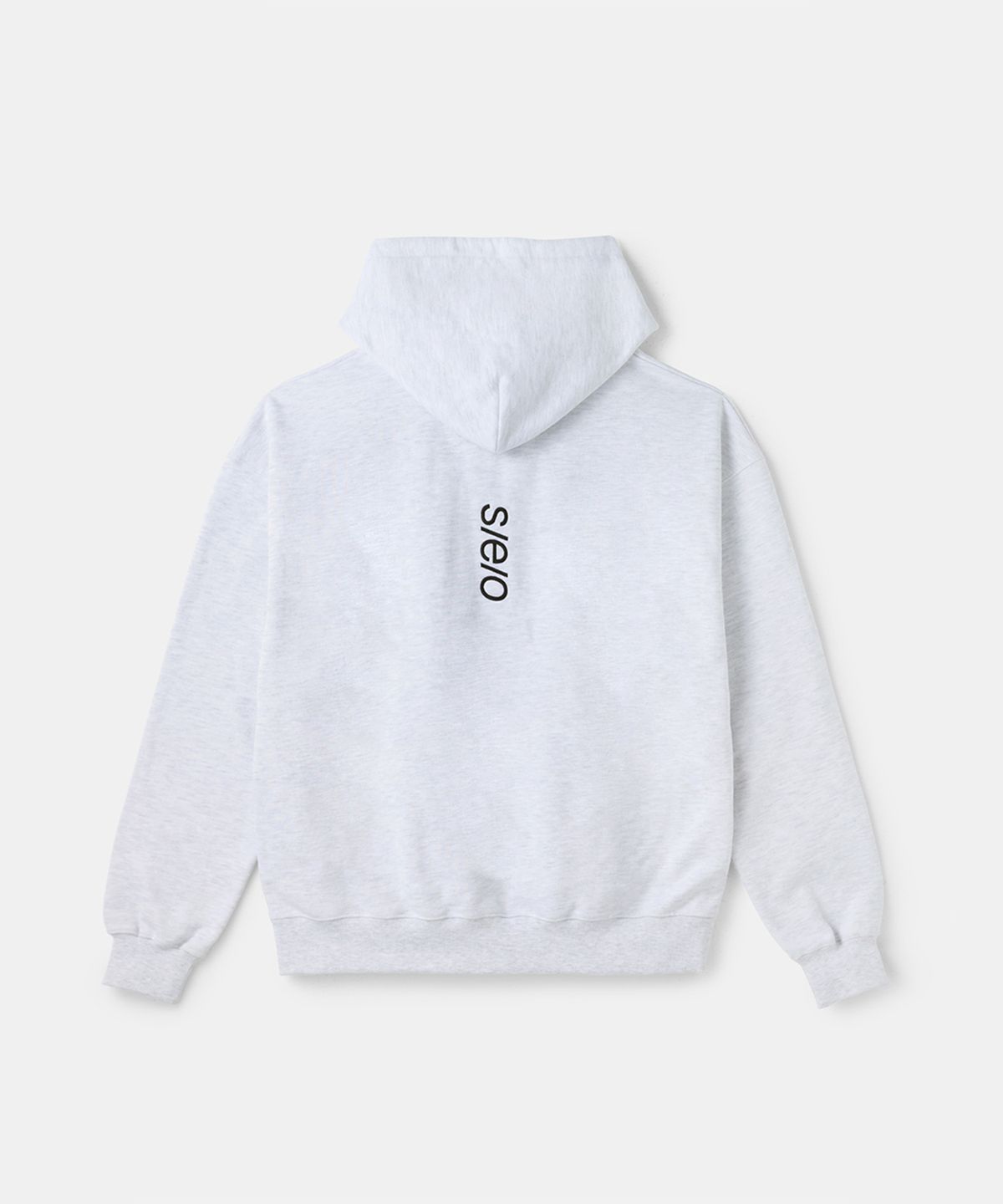 에스이오(s/e/o) LOGO HOODIE HEATHER GRAY