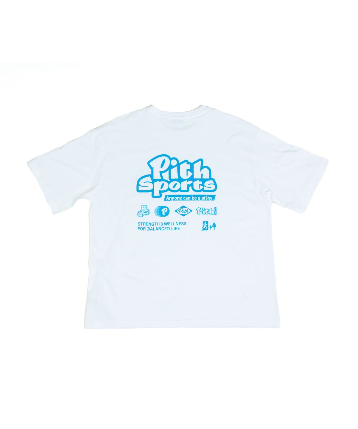 피스스포츠(PITHSPORTS) Basic Logo Tee (White)