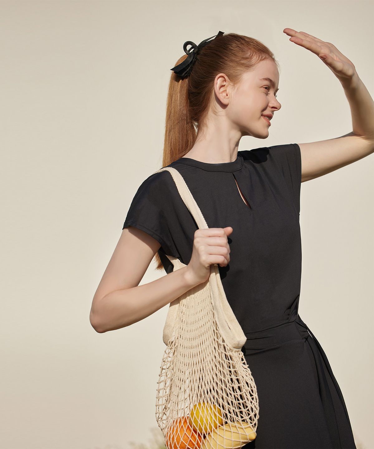벨로디네라(VALLO DE NERA) Lily Swimdress Black