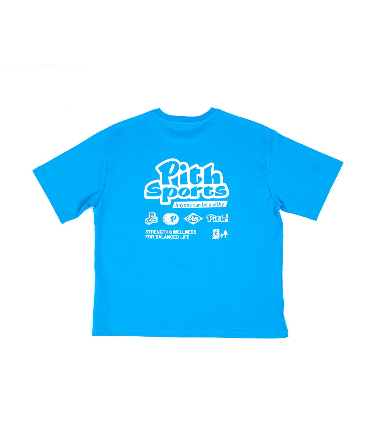 피스스포츠(PITHSPORTS) Basic Logo Tee (Blue)