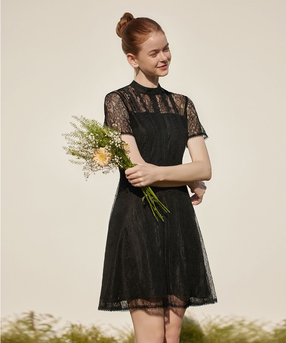 벨로디네라(VALLO DE NERA) Irene Dress Black
