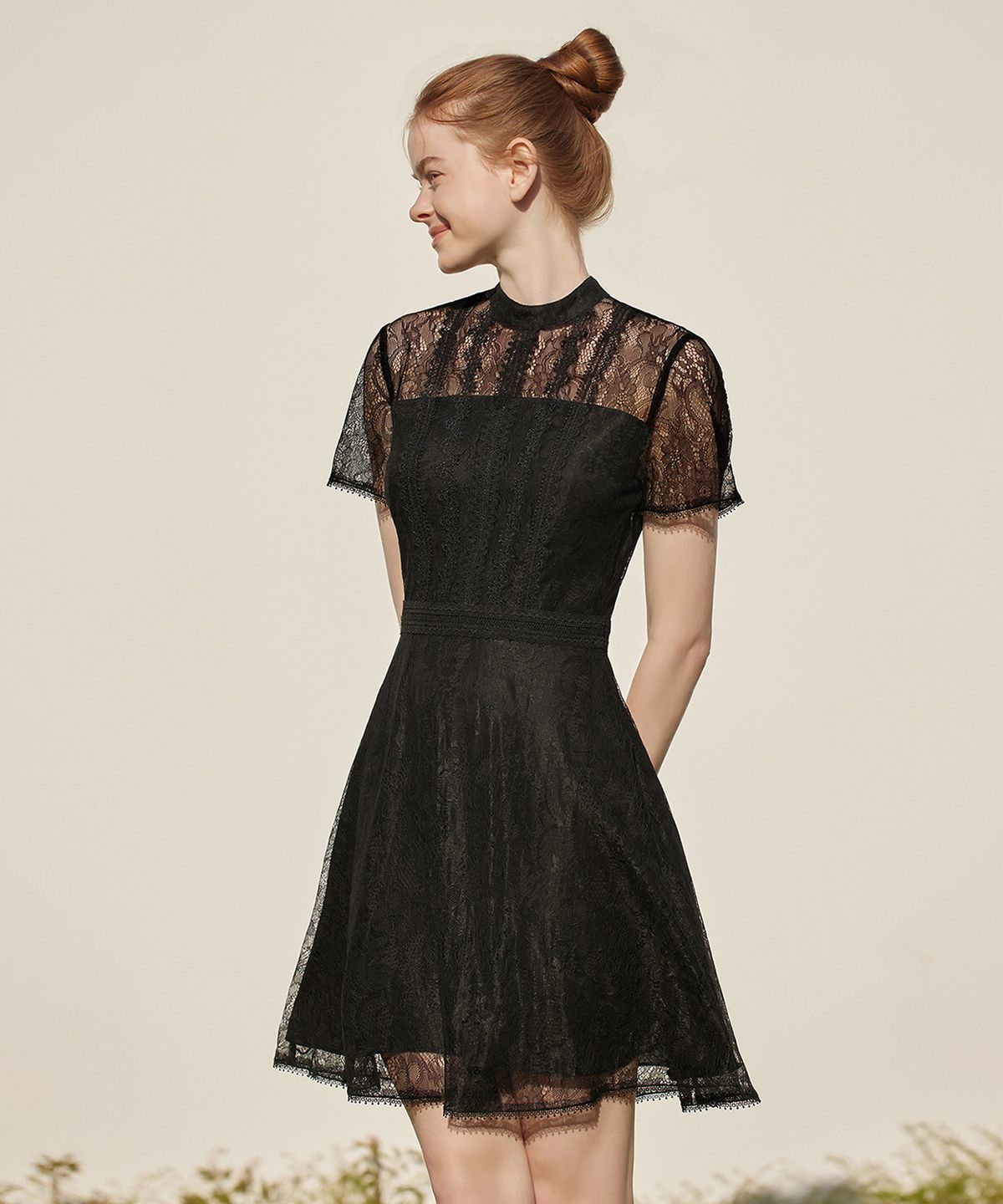 벨로디네라(VALLO DE NERA) Irene Dress Black
