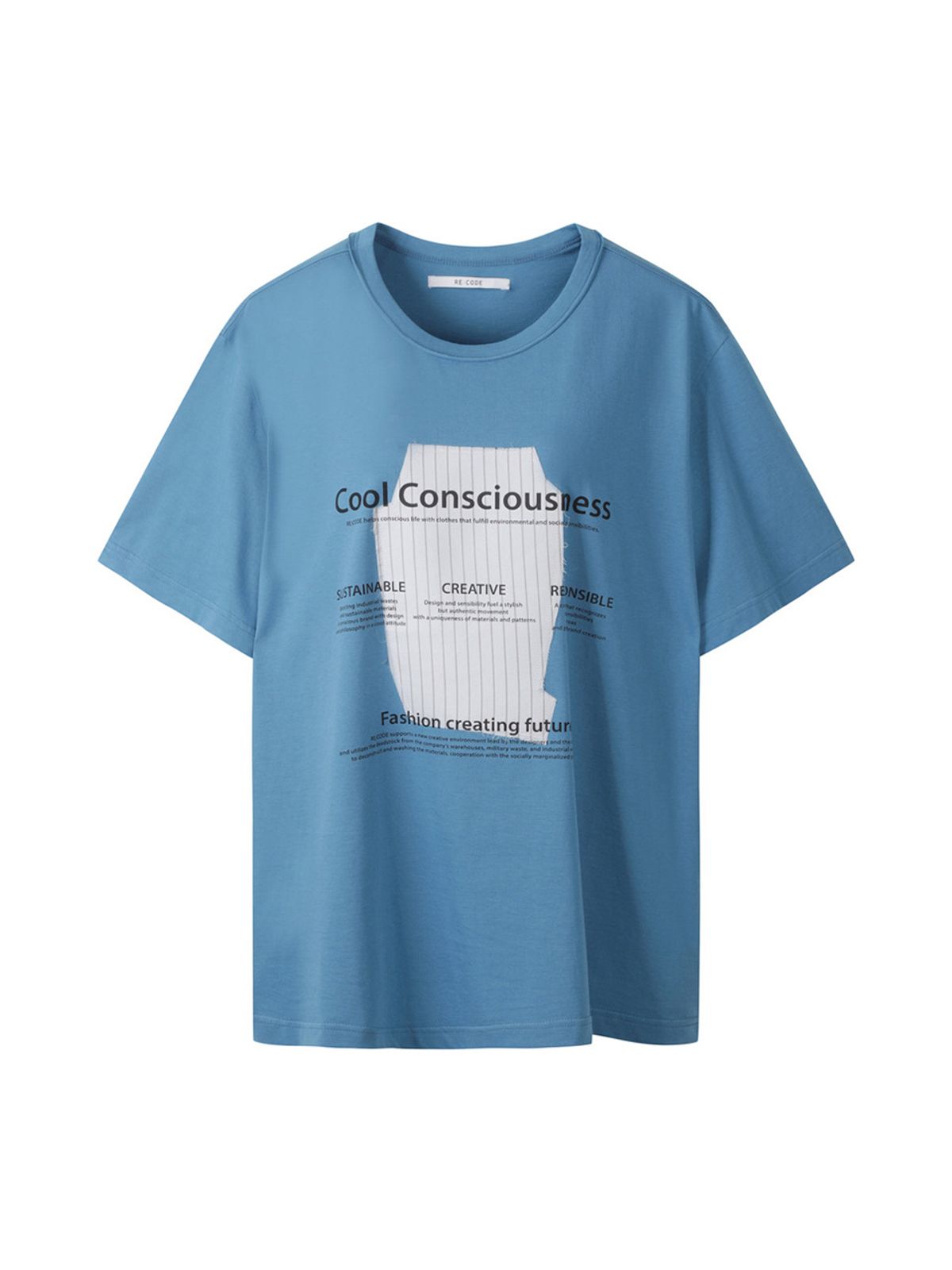 래코드(RECODE) Cool Consciousness T-shirt_RJTAM23707BUX