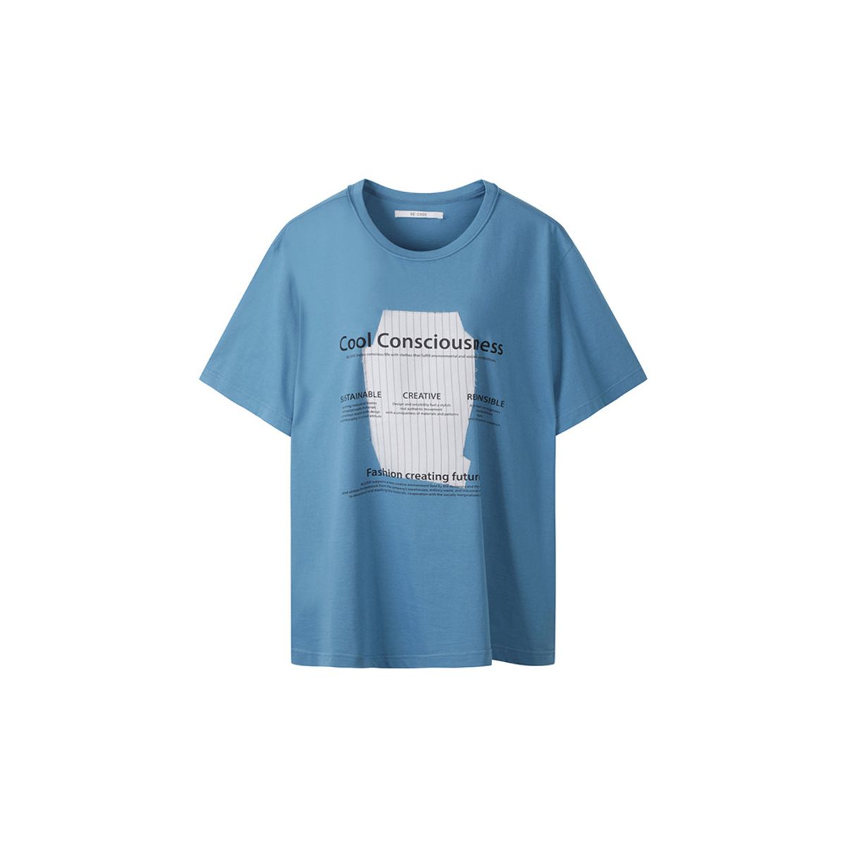 래코드(RECODE) Cool Consciousness T-shirt_RJTAM23707BUX