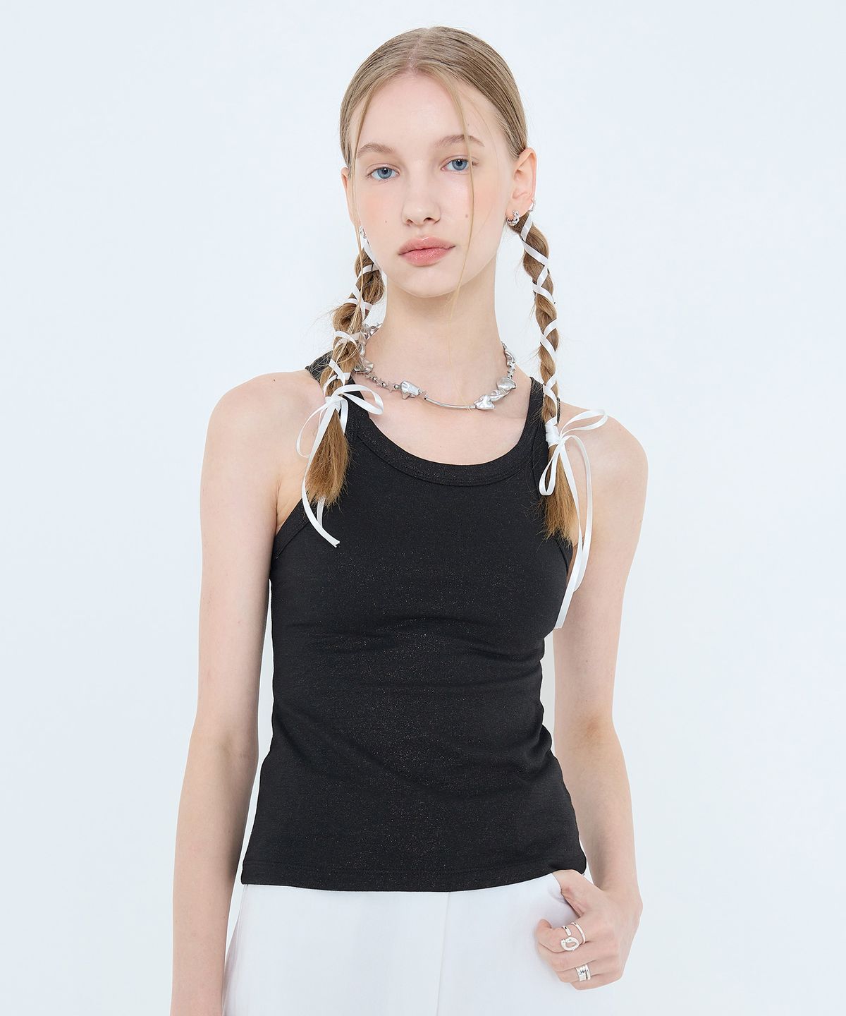 라티젠(LARTIGENT) L4 FOIL SLEEVELESS(BLACK)