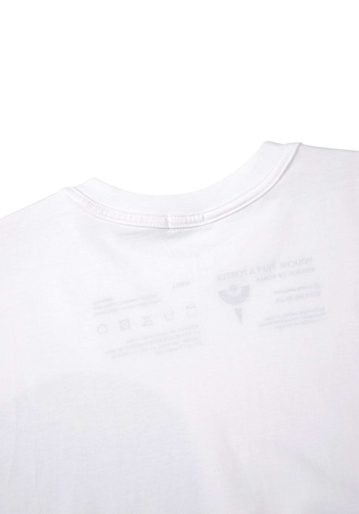 유체 프레타 포르테(YOUCHE PRET A PORTER) FL SHORT SLEEVE TEE - White