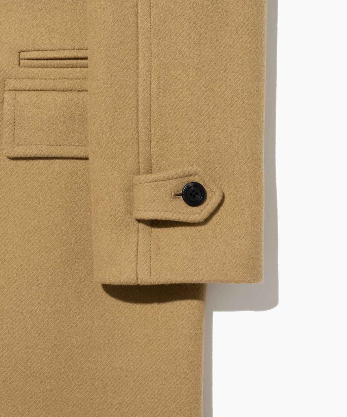 튜드먼트(TTUDEMENT) WOOL CASHMERE SINGLE COAT CAMEL