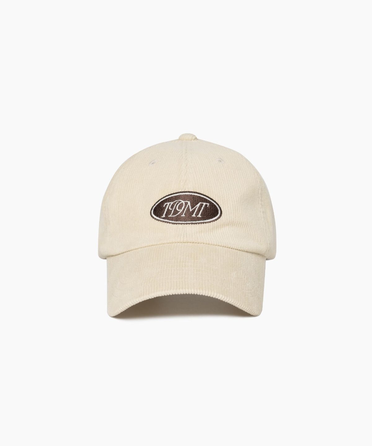 튜드먼트(TTUDEMENT) CORDUROY LOGO BALLCAP CREAM