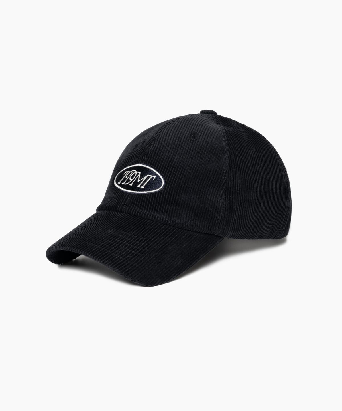 튜드먼트(TTUDEMENT) CORDUROY LOGO BALLCAP NAVY