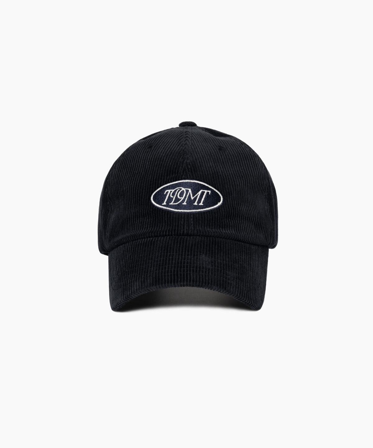 튜드먼트(TTUDEMENT) CORDUROY LOGO BALLCAP NAVY