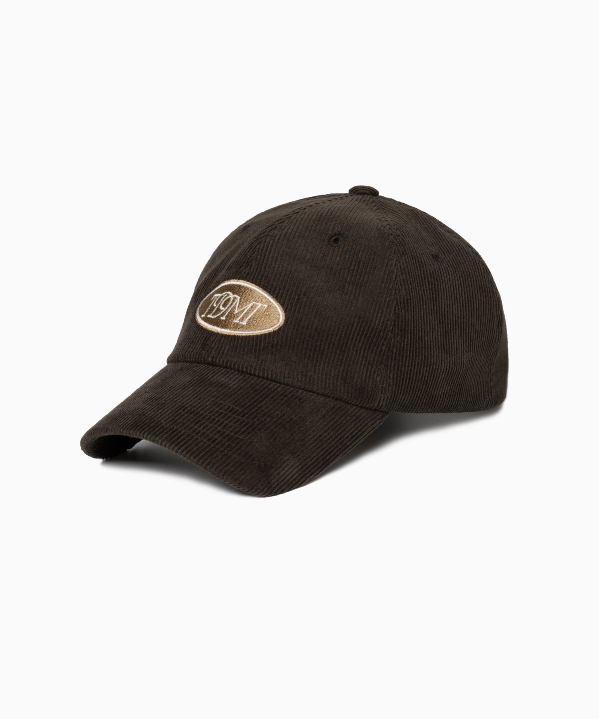 튜드먼트(TTUDEMENT) CORDUROY LOGO BALLCAP BROWN