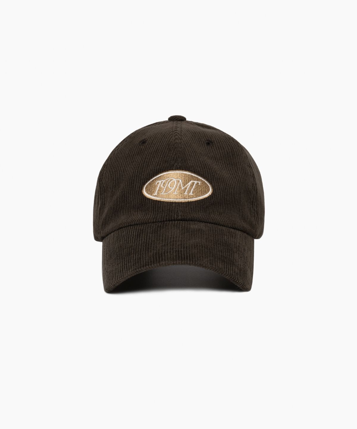 튜드먼트(TTUDEMENT) CORDUROY LOGO BALLCAP BROWN