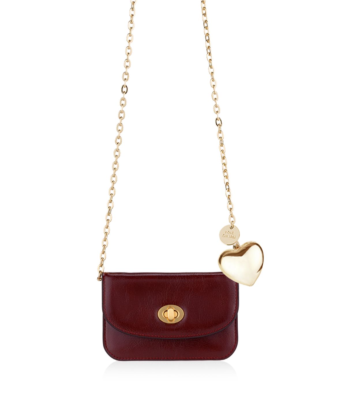 러브참(LOVECHARM) [롱 체인 하트 참 스트랩] Long chain Heart Charm Strap