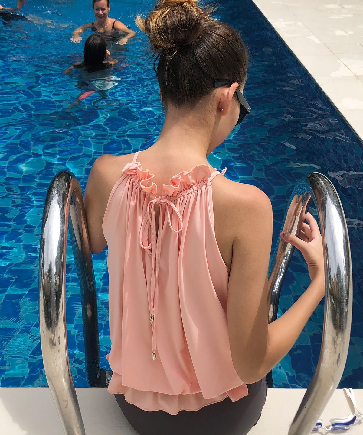블란다(VLANDA) ROMANTIC HOLIDAY & HIGH SHORT SET [싱의&반바지 세트]