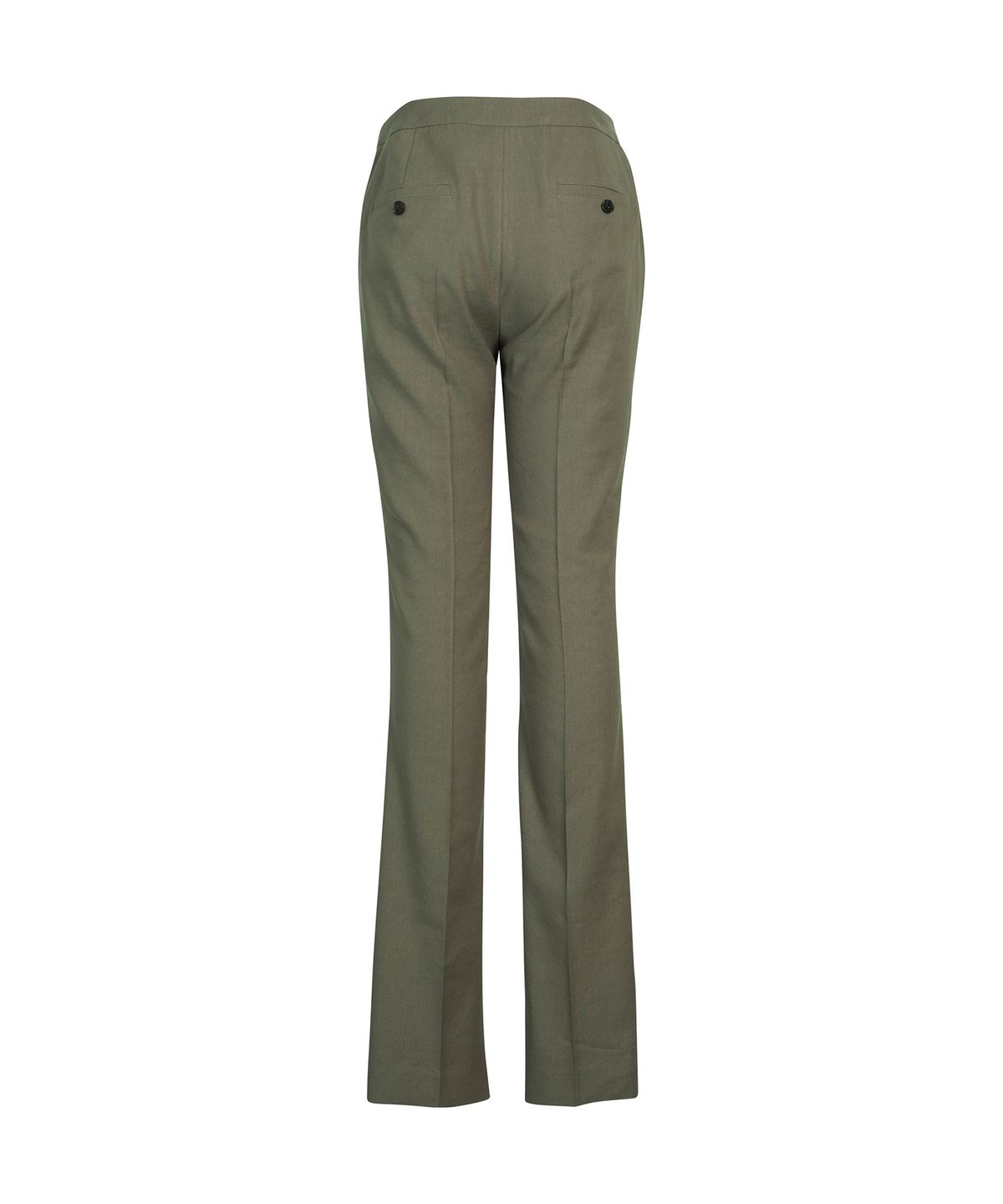 드레(DRAE) LINEN-BLEND SKINNY LEG PANTS_KHAKI