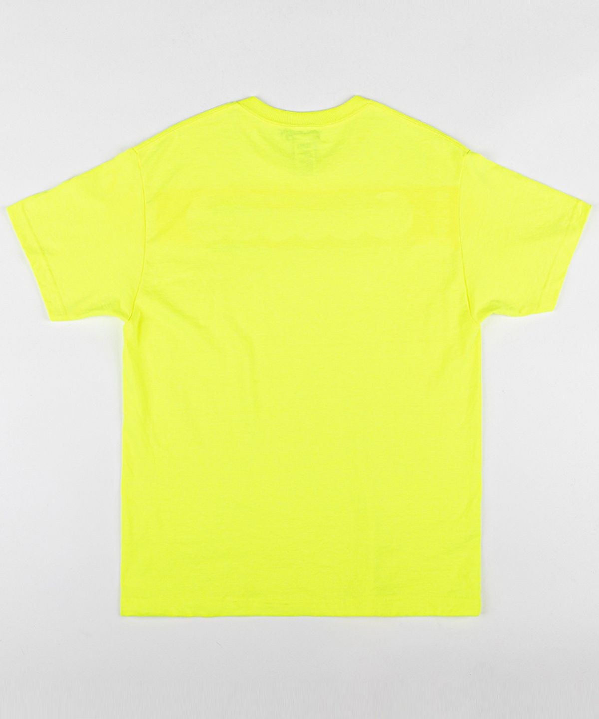 스트라이크(STRIKE) 리버설 스몰 로고 티셔츠 (NEON GREEN)