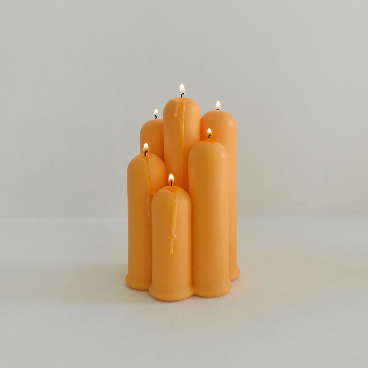 허니플라밍고(HONEY FLAMINGO) Tube stick candle - Multi wick (4color)