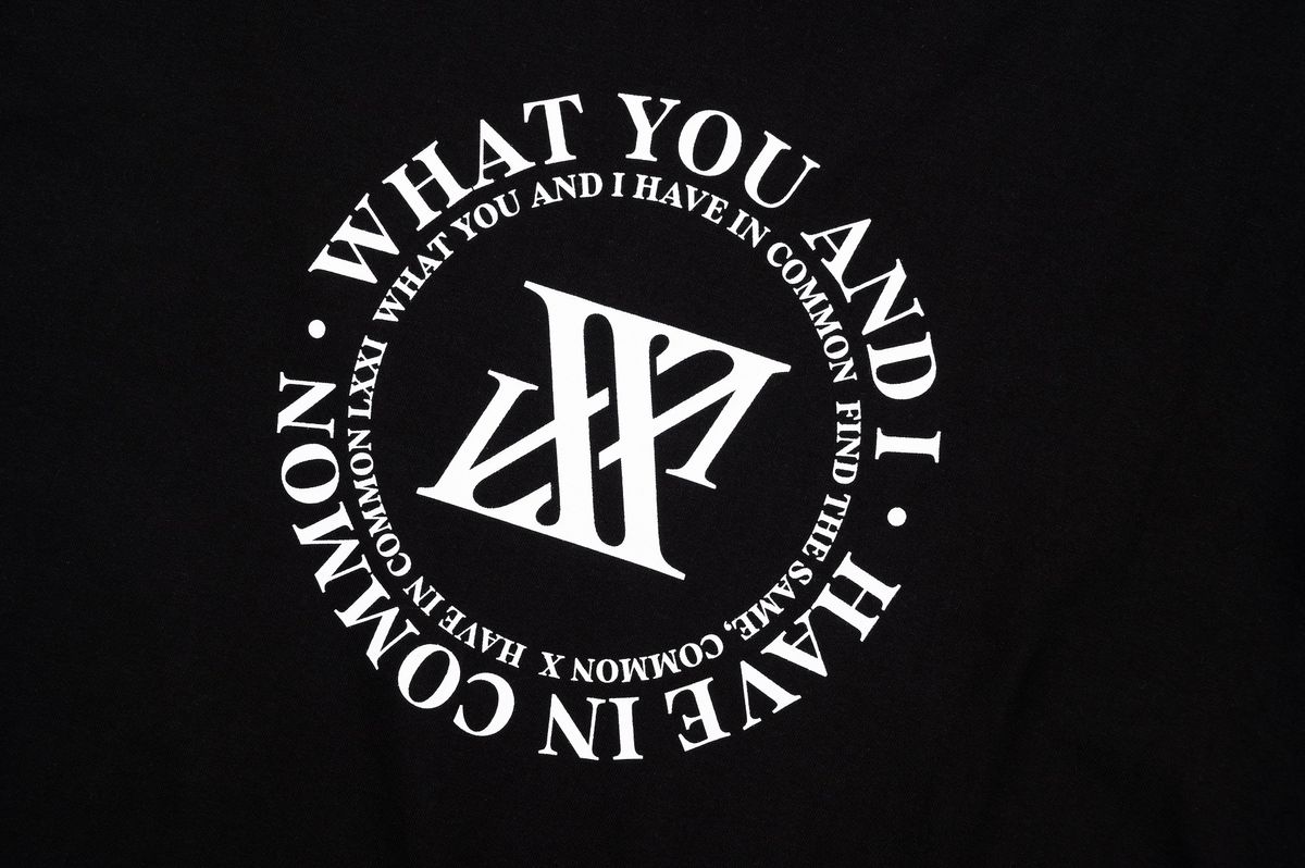 르씨(LXXI) CIRCLE LOGO T-SHIRT [BLACK]