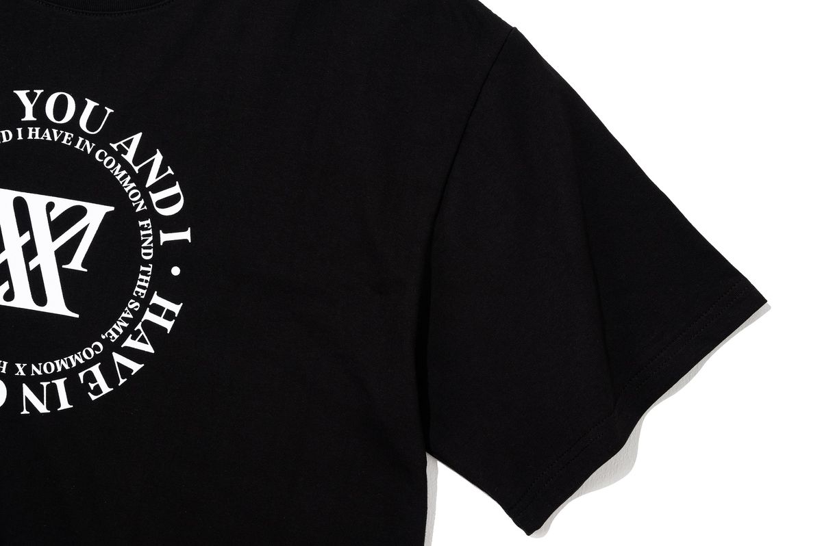 르씨(LXXI) CIRCLE LOGO T-SHIRT [BLACK]