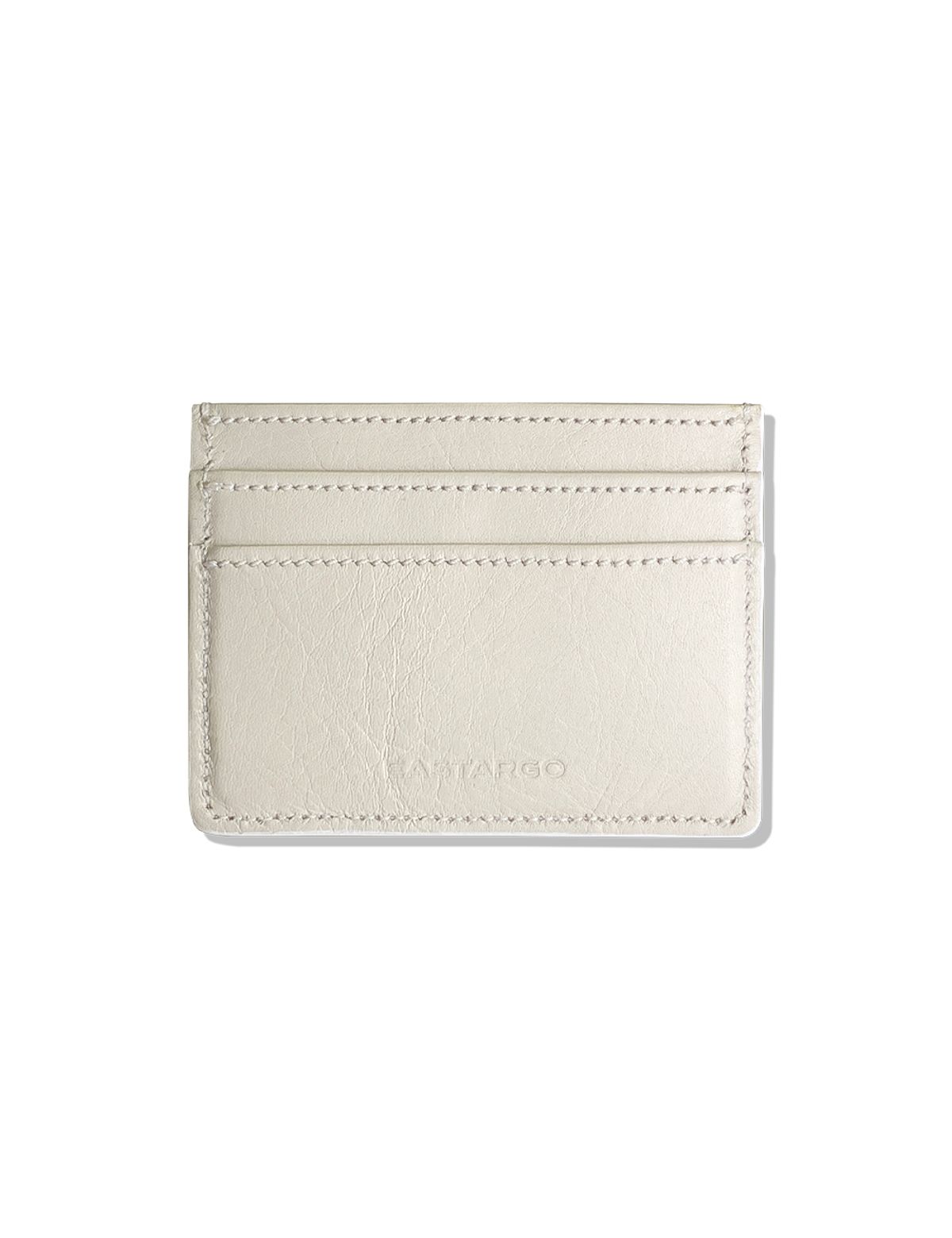 이스트아르고(EASTARGO) STING CARD WALLET IVORY WHITE (SILVER)