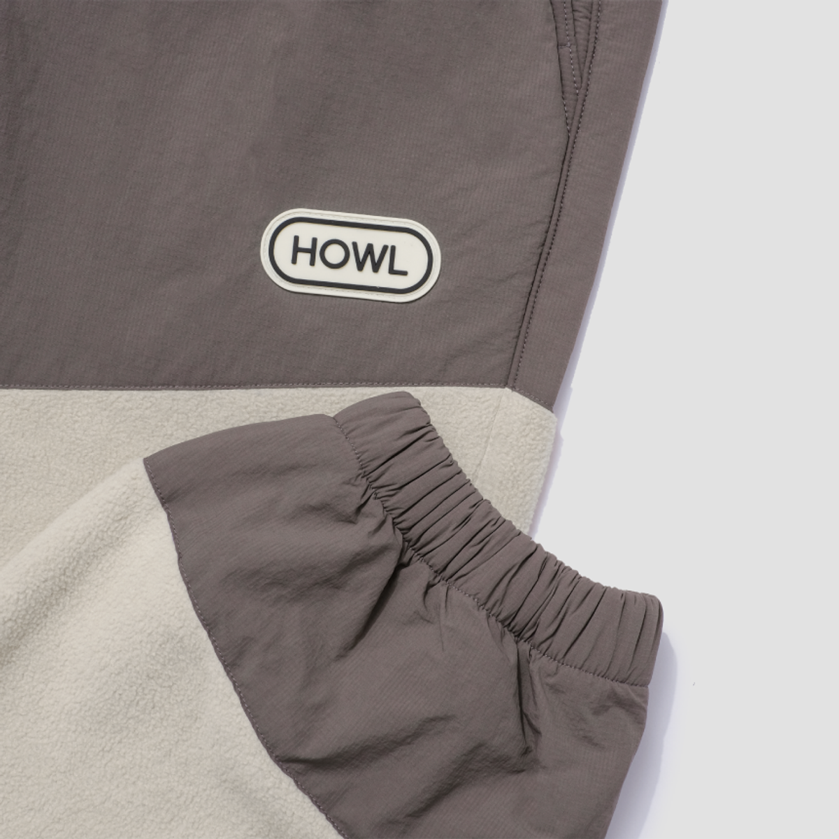 하울 서플라이(HOWL SUPPLY) 폴라플리스 팬츠 머쉬멜로우 23/24