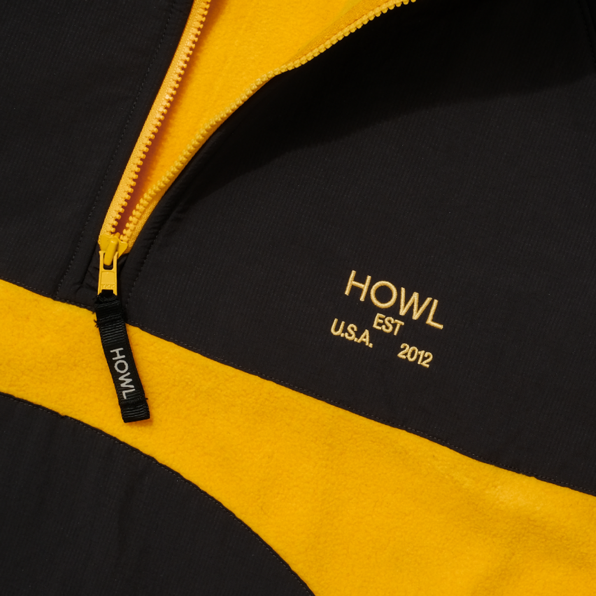 하울 서플라이(HOWL SUPPLY) 풀오버 플리스 옐로우 23/24