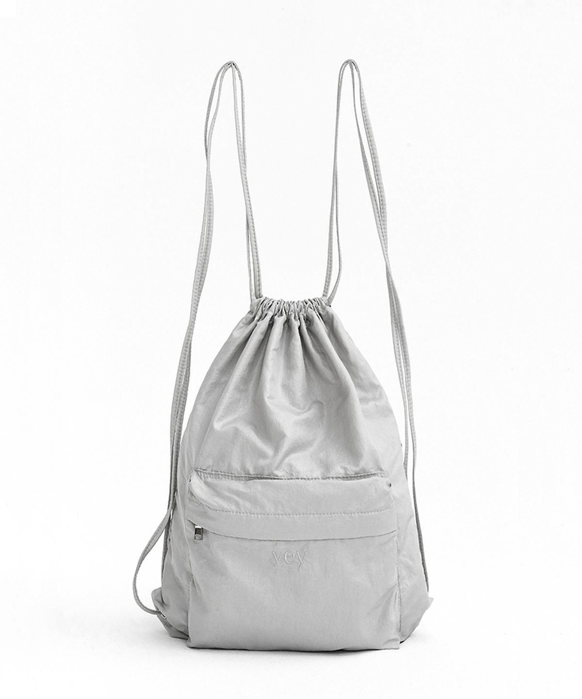 베이(VEY) Shine String Backpack (SilverLake)